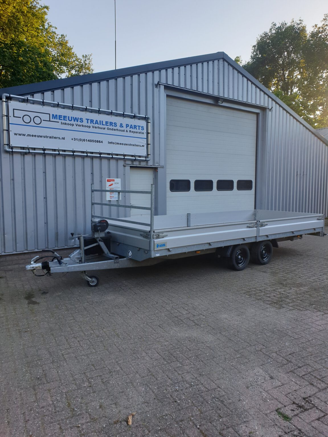 Hapert Azure Plateauwagen 3500KG Meeuws Trailers Parts